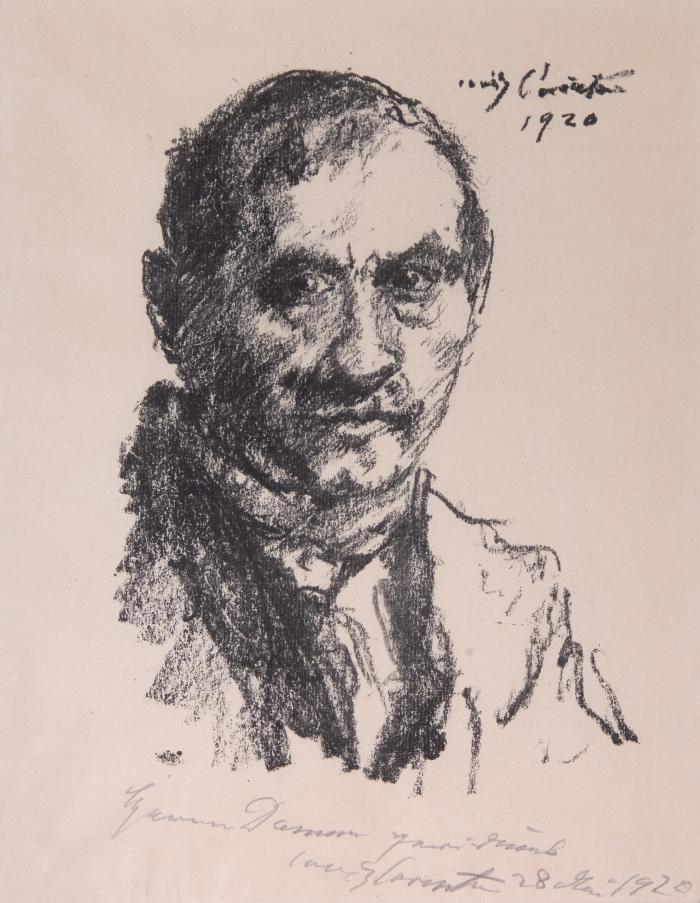 Wilhelm Trübner 1913 / Selbstbildnis 1920