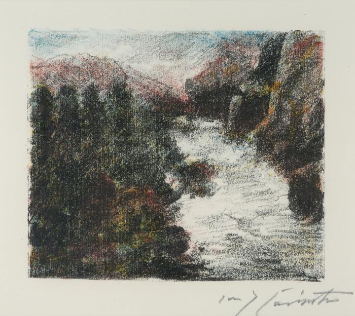Wildbach (aus: Schweizer Landschaften)