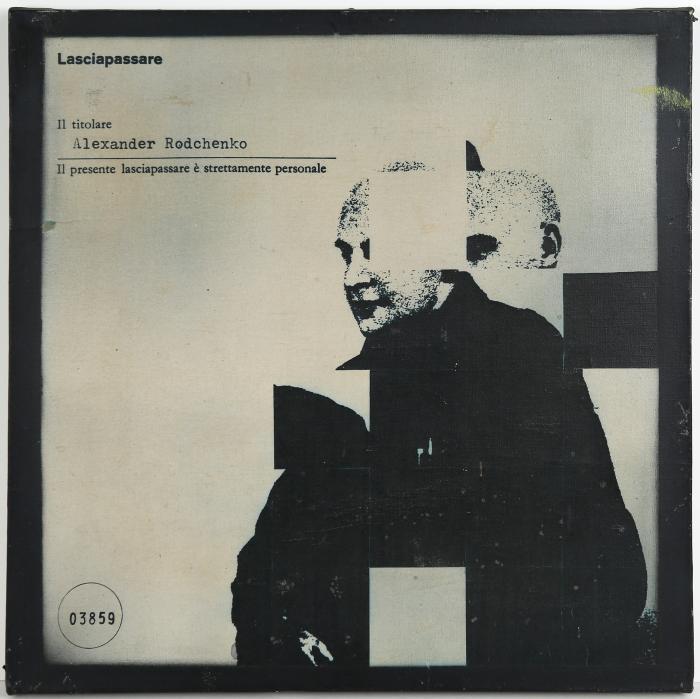 Lasciapassare Alexander Rodchenko