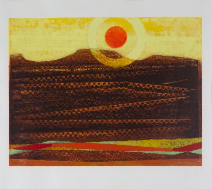 Le soleil rouge