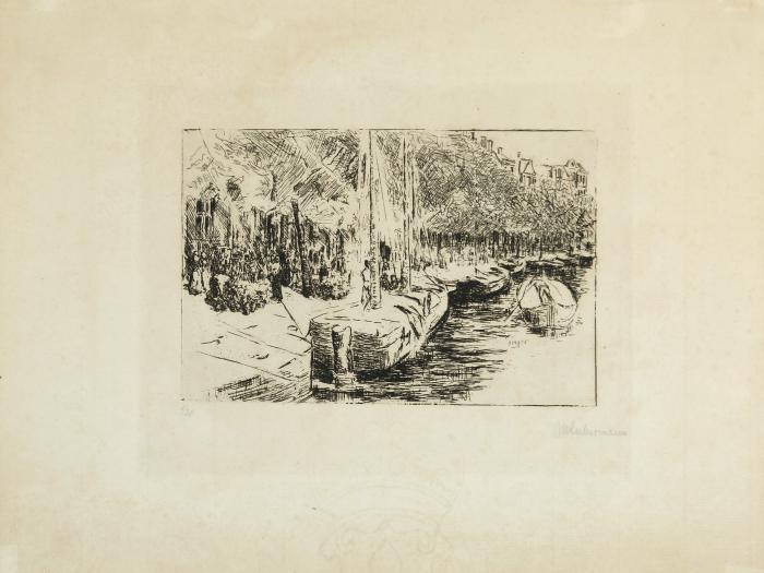 Kanal in Amsterdam