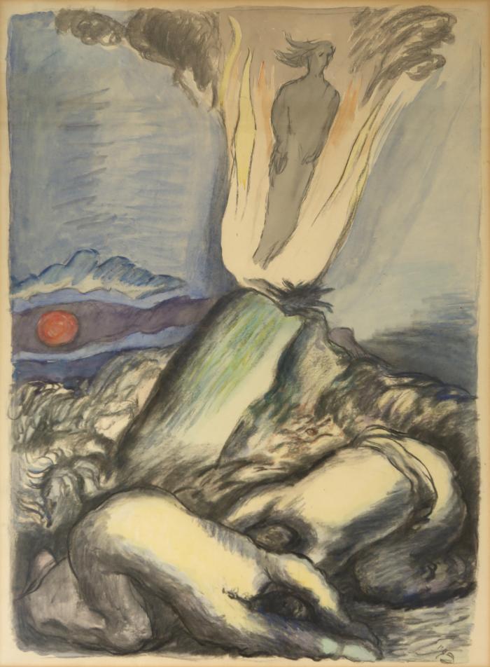 Ohne Titel (Das Opfer des Manoah)