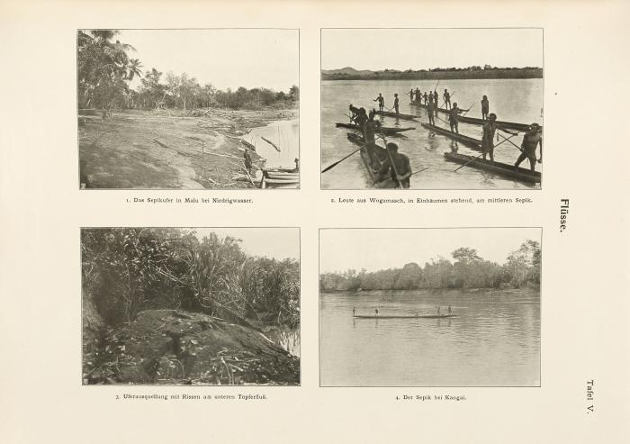 Der Sepik (Kaiserin-Augusta-Fluss) und sein Stromgebiet. Geographischer Bericht der Kaiserin-Augusta-Fluss-Expedition 1912-13 auf der Insel Neuguinea.