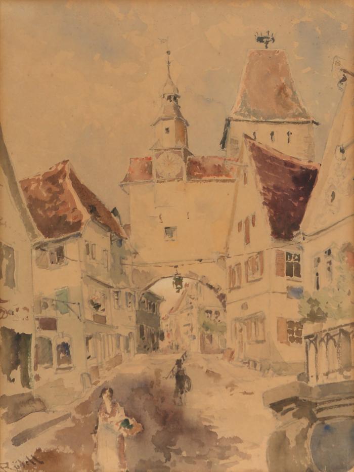 Der Markusturm in Rothenburg
