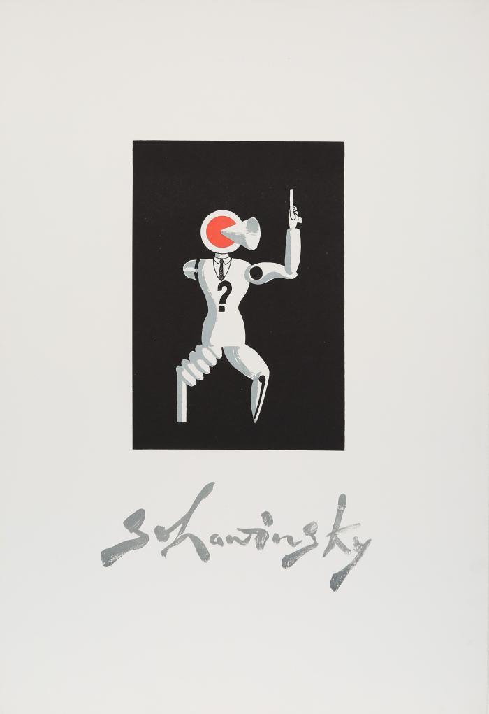 Schawinsky - cinque litografie (Un maestro del bauhaus - Franco Solmi)