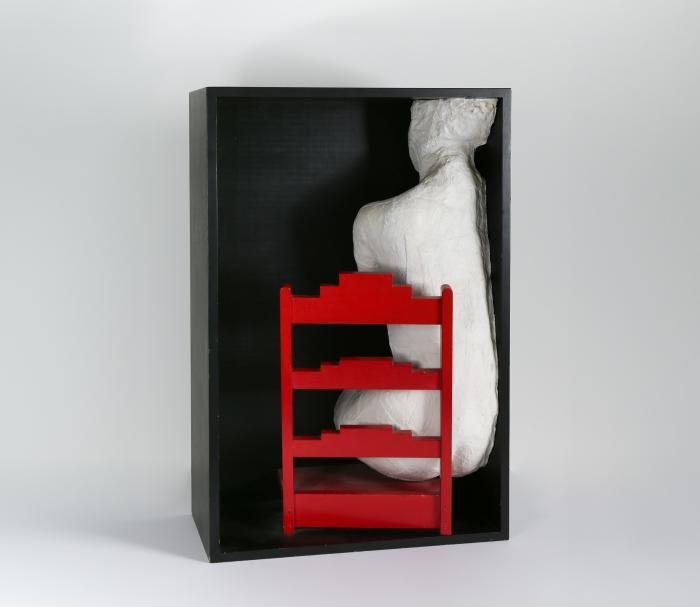 Girl on a chair