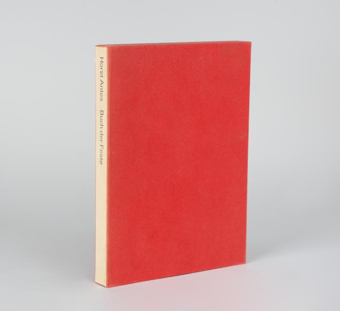HORST ANTES
Buch der Feste.