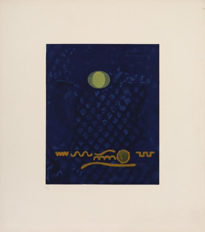 Zu: Max Ernst, Histoire Naturelle II 1964 /  L'Impeccable