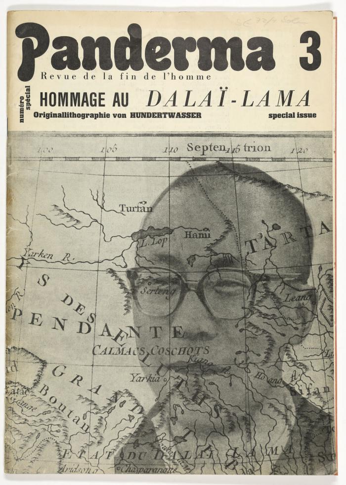 FRIEDENSREICH HUNDERTWASSER
Panderma 3. Revue de la fin de l'homme. Numéro spécial / Special issue. Hommage au Dalaï Lama.