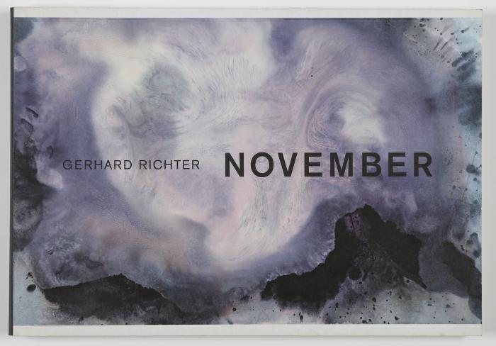GERHARD RICHTER
November. Engl. Begleittext von Dieter Schwarz.
