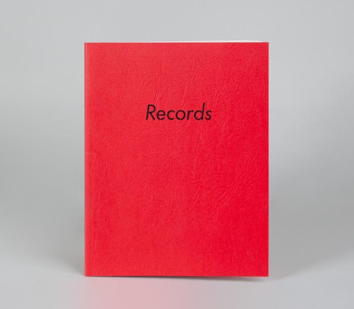 ED RUSCHA
Records. (Hollywood: Heavy Industry Publications ) 1971.