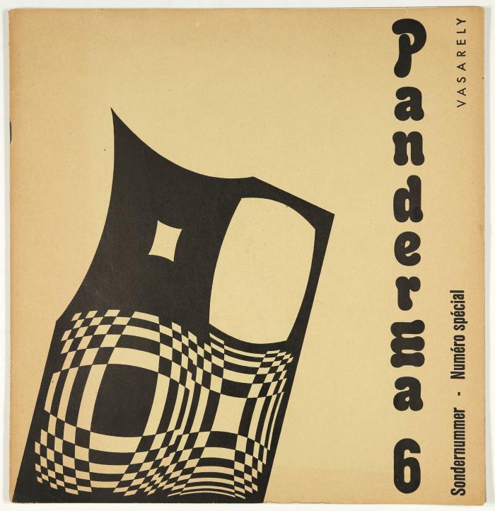 VICTOR VASARÉLY
Panderma 6. Eine Zeitschrift von / Une Revue de Carl Lazlo. Sonderheft / Numéro spécial.