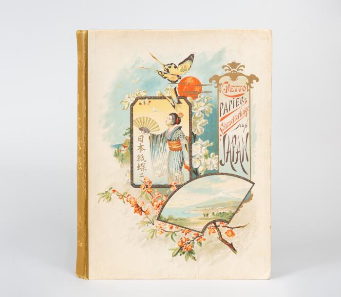 Netto, C.: Papier-Schmetterlinge aus Japan. Nach Skizzen des Verfassers illustriert von Paul Bender.