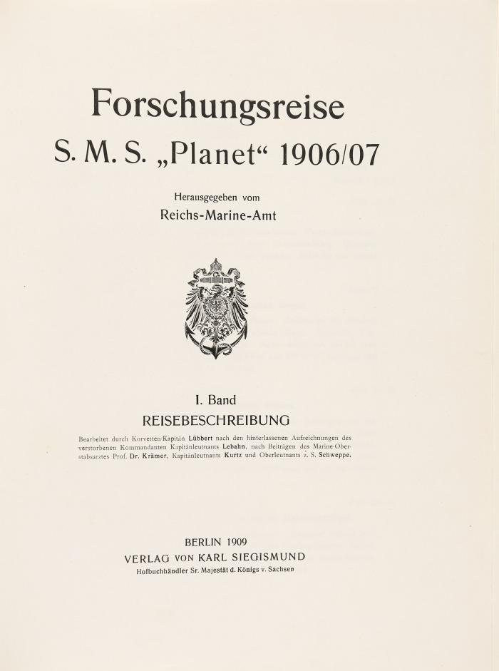 Forschungsreise S.M.S. 