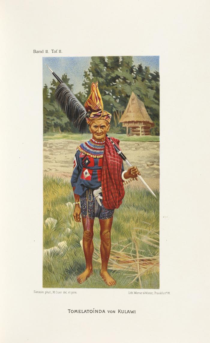 Sarasin, Paul u. Fritz: Reisen in Celebes. Ausgeführt in den Jahren 1893-1896 und 1902-1903. 2 Bde.