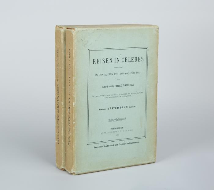 Sarasin, Paul u. Fritz: Reisen in Celebes. Ausgeführt in den Jahren 1893-1896 und 1902-1903. 2 Bde.
