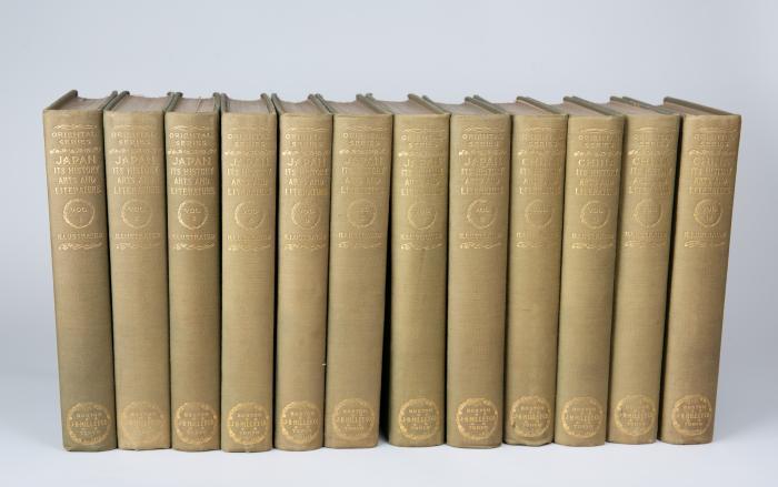 Brinkley, F.: Japan. Its history, arts and literature. 8 Bde. / China. Its history, arts and literature. 4 Bde. - Zus.12 Bde.