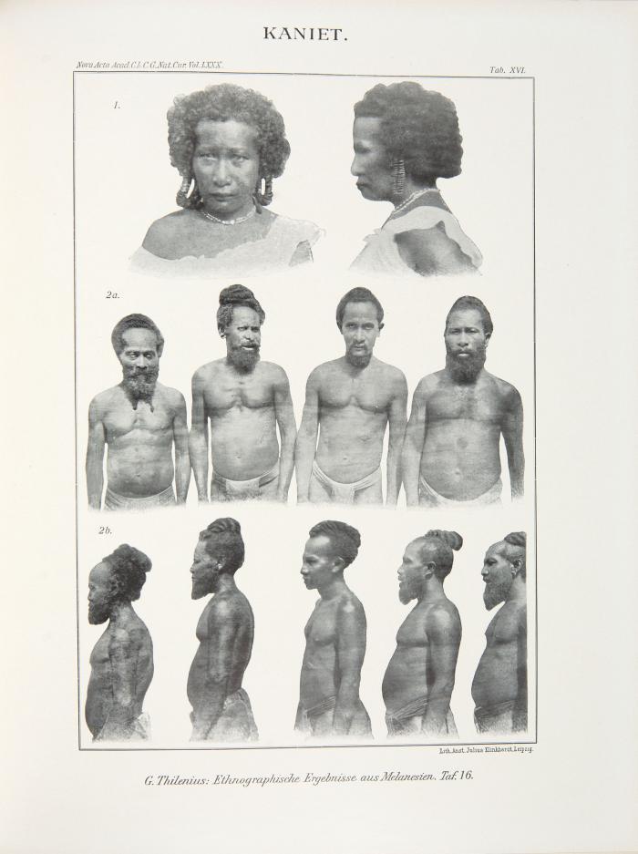 Ethnographische Ergebnisse aus Melanesien. Teil I u. II in 1 Bd.