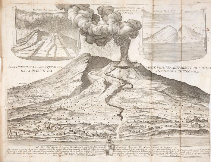 Raguaglio istorico. Dell'incendio del Monte Vesuvio succeduto nel mese d'Aprile MDCLXXXXIV.