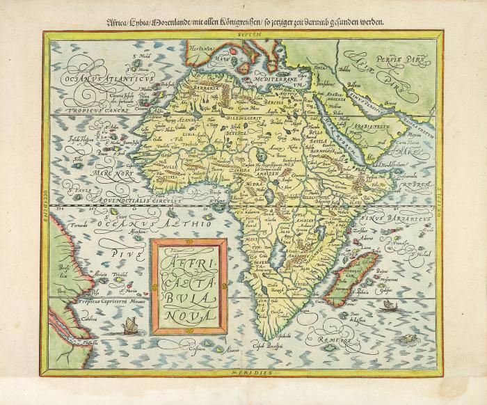 Afrika und Vorderasien. – Konvolut von 4 (teil)kol. Karten.