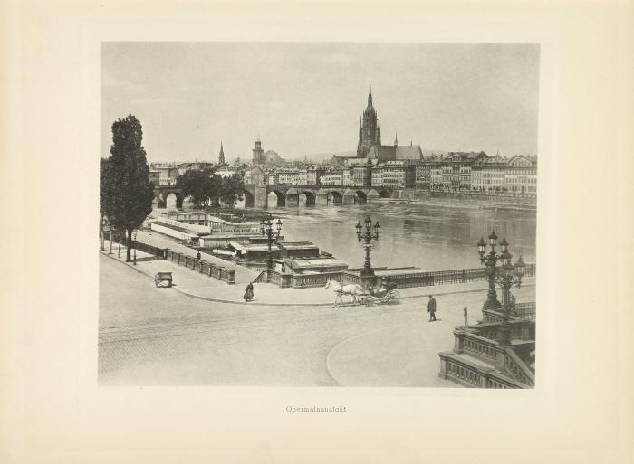 Frankfurt am Main. Aufnahmen nach der Natur. In Lichtdruck ausgeführt von der Verlagsanstalt F. Bruckmann A.-G., München.