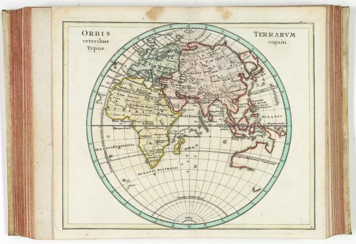 Kurtze und gründliche Anleitung zu der Alten und Mittlern Geographie. 2 Tle. in 1 Bd.