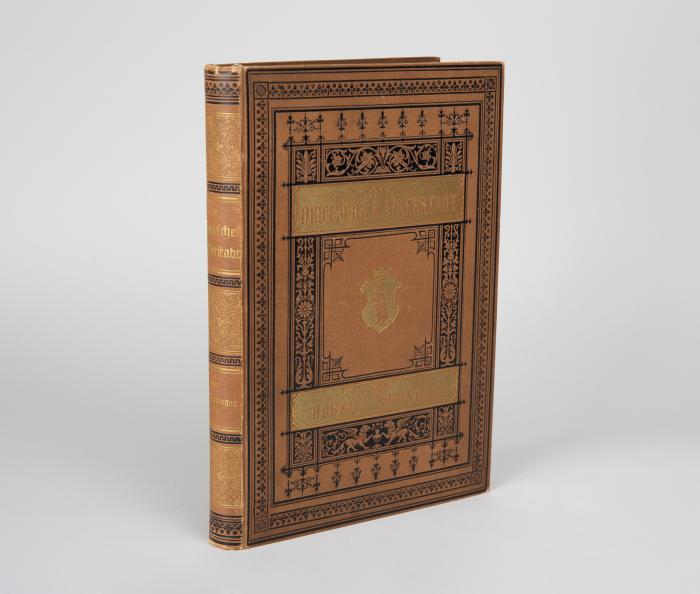 Berlin. Die deutsche Kaiserstadt nebst Potsdam und Charlottenburg mit ihren schönsten Bauwerken und hervorragendsten Monumenten. Eine malerische Wanderung in Buch und Bild für Einheimische und Fremde in photographisch treuen Stahlstichen. Mit historisch topographischem Text. Zweite Auflage.