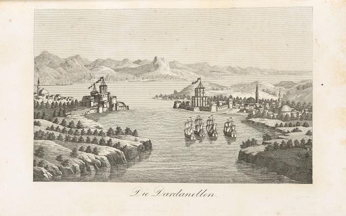 Die Wundermappe oder sämmtliche Kunst- und Natur-Wunder des ganzen Erdballs. Sechster bis neunter Band in 2 Bdn. Frankfurt: Comptoir für Literatur und Kunst 1835-37.