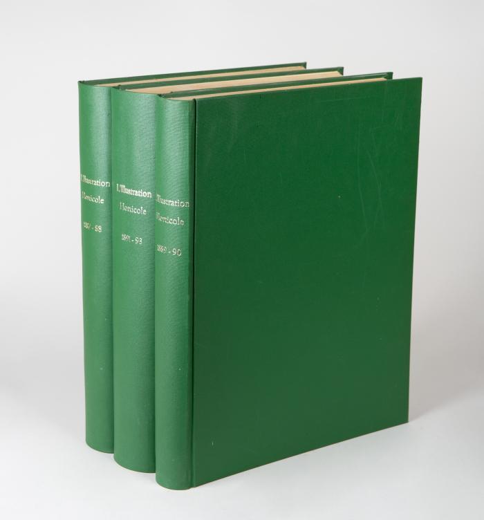 L'Illustration Horticole. Revue mensuelle des plantes les plus remarquables des introductions nouvelles. 5me série, Bde. XXXIV - XL in 3 Bdn. Gent: Vanderhaegen 1887-93.