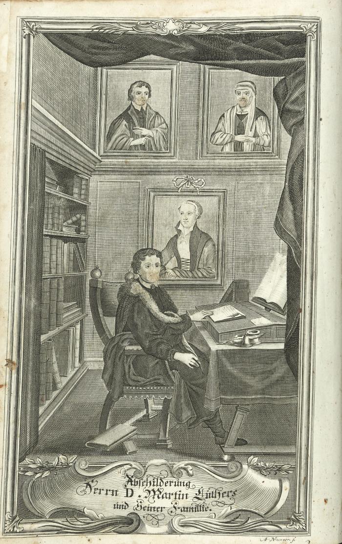 Biblia germanica. - Biblia, Das ist: Die gantze Heilige Schrifft deß Alten und Neuen Testaments. Übersetzt von Martin Luther. Samt einer Vorrede Herrn Johann Michael Dilherrns.