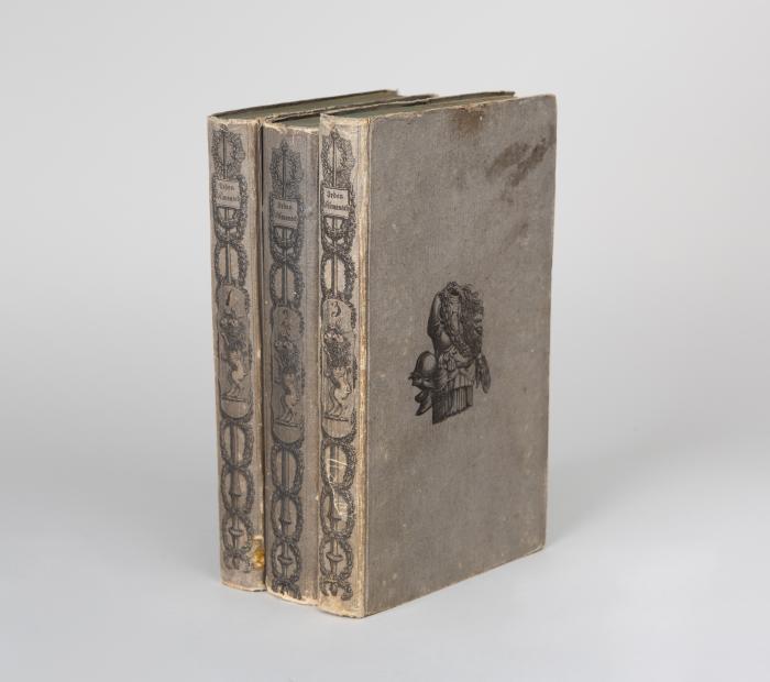 Ritterorden. - Gottschalck, Friedrich: Almanach der Ritter-Orden. 3 Abteilungen in 3 Bänden.