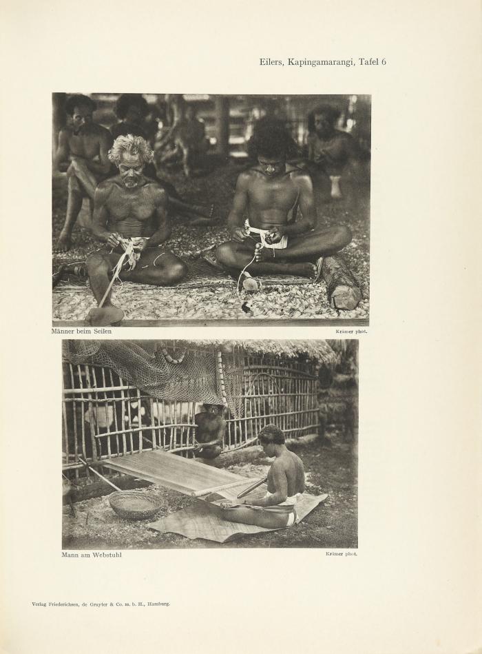Eilers, Anneliese: Inseln um Ponape. Kapingamarangi, Nukuor, Ngatik, Mokil, Pingelap.