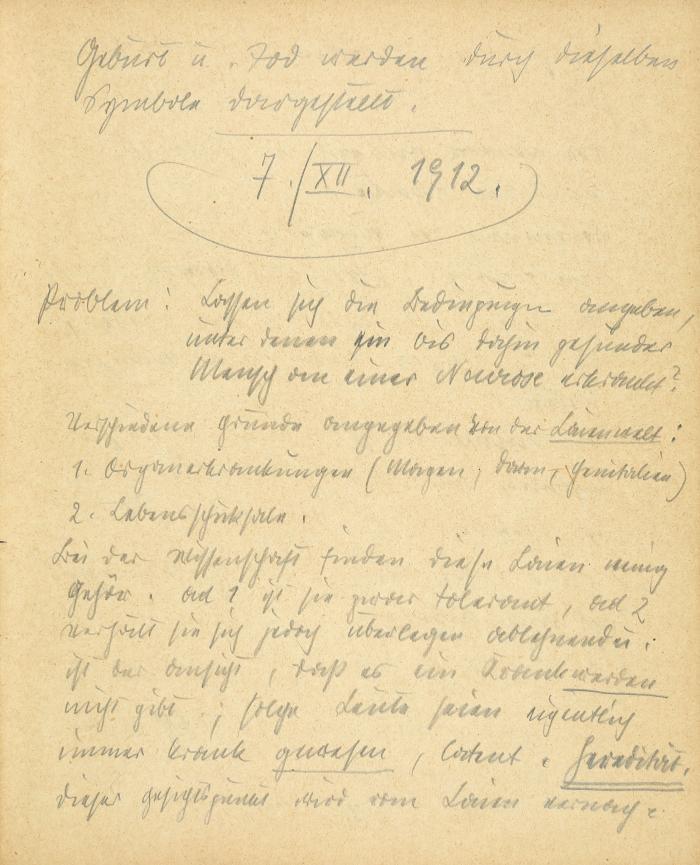 SIGMUND FREUD (1856 Freiberg in Mähren – 1939 London)
Begründer der Psychoanalyse