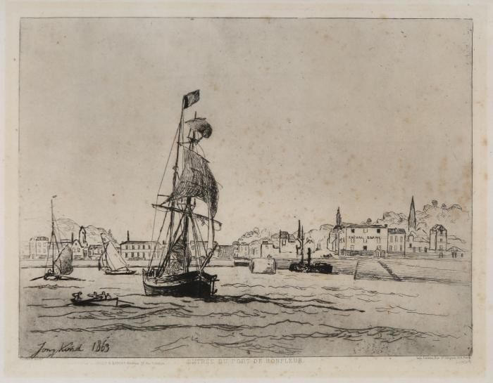 Entrée du port de Honfleur