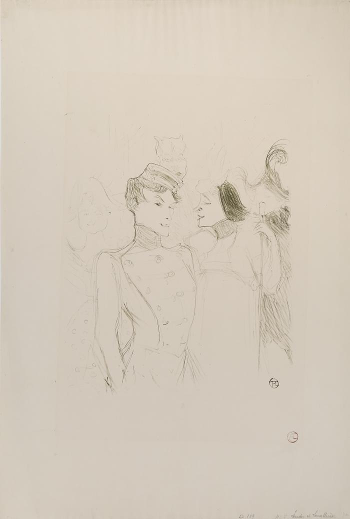 Lender et Lavallière, dans une revue aux Variétés
