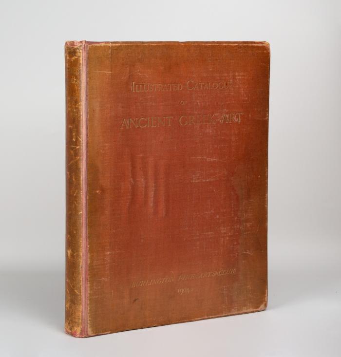 Burlington Fine Arts Club. Exhibition of Ancient Greek Art. London: Burlington Fine Arts Club 1904.