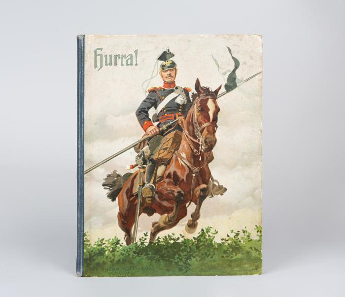 Hurra! Ein neues Soldatenbuch mit Versen.