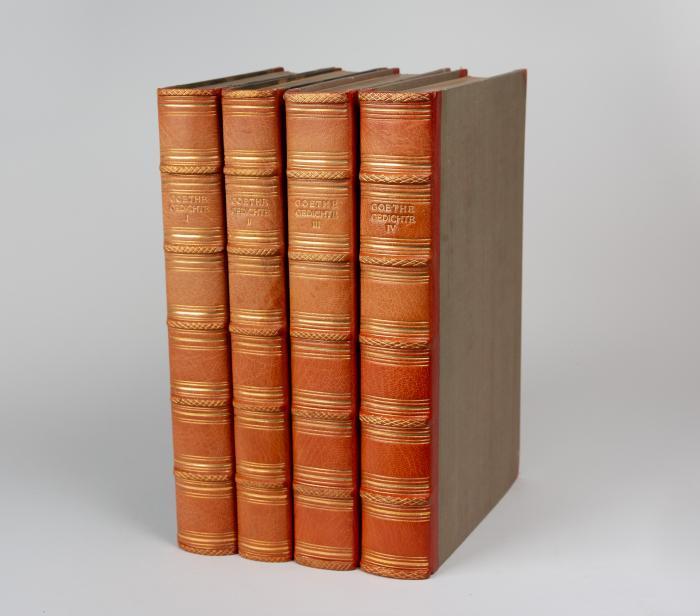 Gedichte. Herausgegeben von Hans Gerhard Gräf. 4 Bde. Berlin: Otto von Holten für die Maximilian-Gesellschaft 1924-25.
